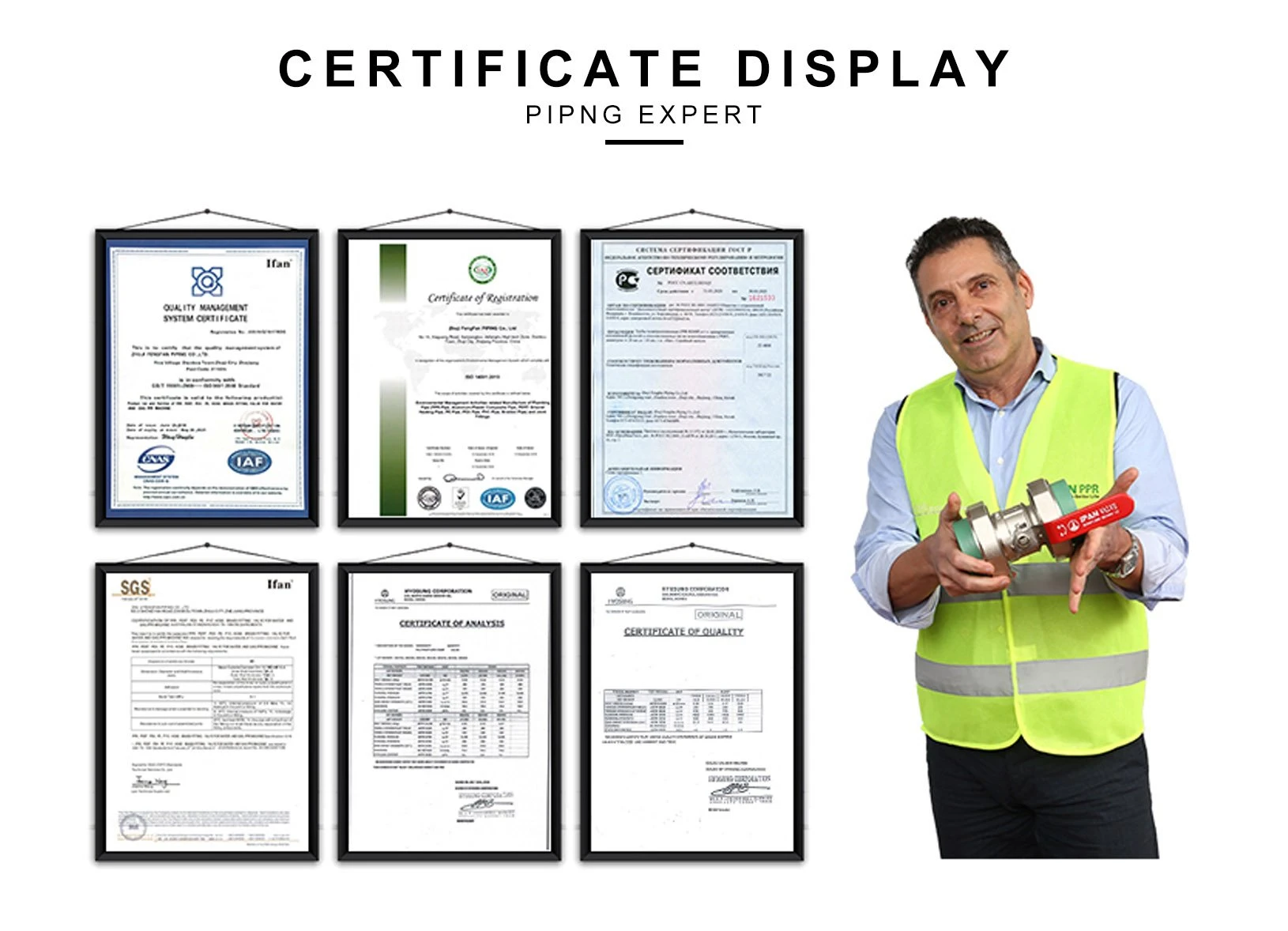 certificate display certificate display