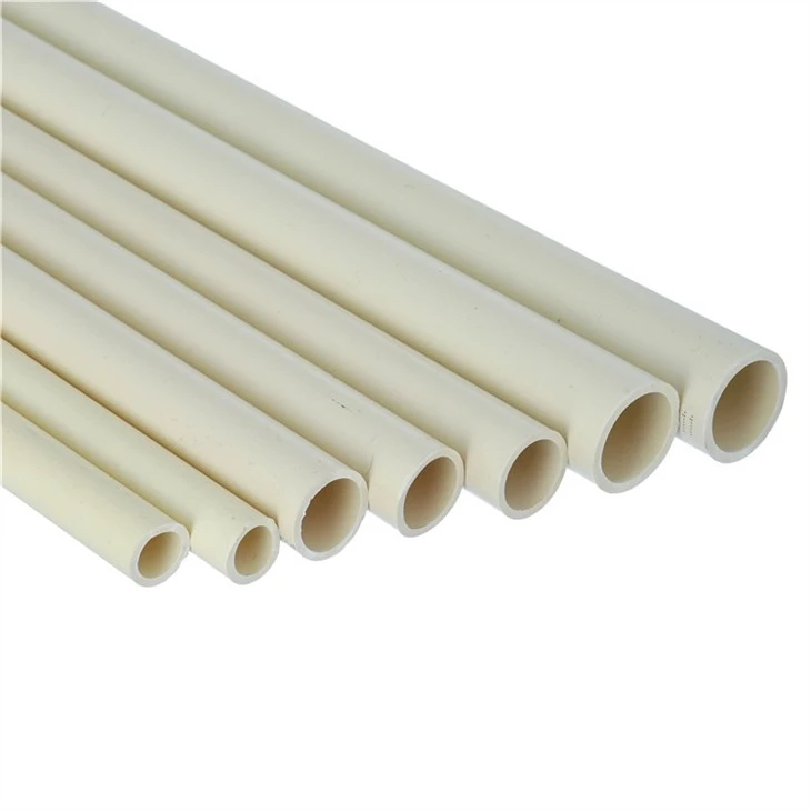 PVC water pipes