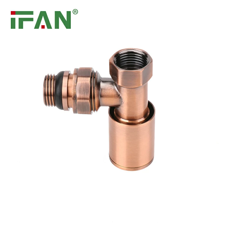 IFAN Bronze Angle Radiator Valve