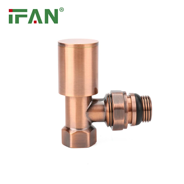 IFAN Bronze Angle Radiator Valve