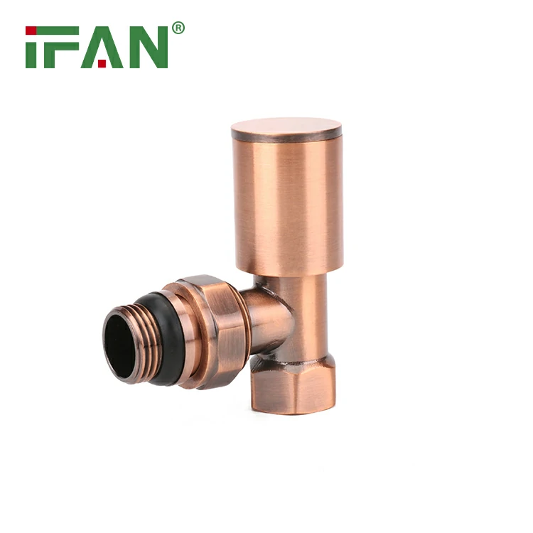 شیر رادیاتور زاویه برنز Ifan