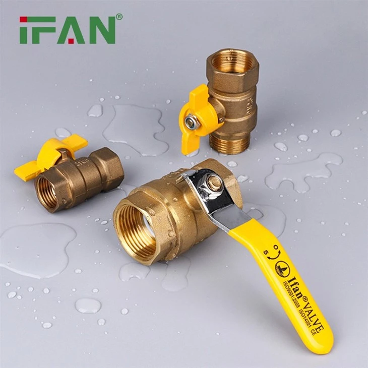 IFAN Control Water Brass Ball Valve